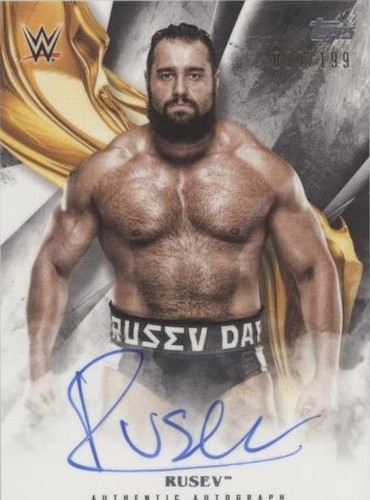 2019 Topps WWE Undisputed - Rusev #A-RU