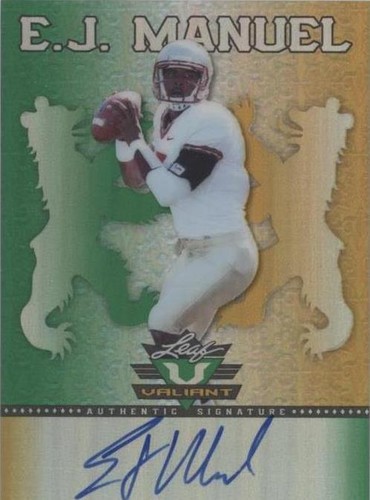 2013 Leaf Valiant EJ Manuel #BA-EJM