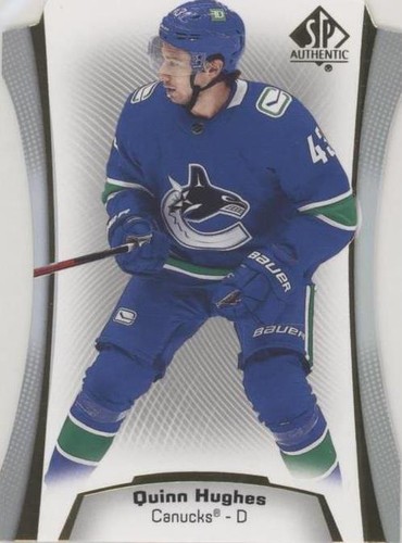 2021-22 SP Authentic - Quinn Hughes #DC-14