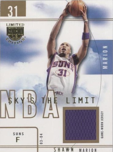 2003-04 Skybox Limited Edition - Shawn Marion #SL-SM