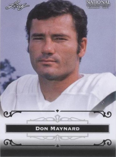 2012 Leaf National Convention Don Maynard #DM2