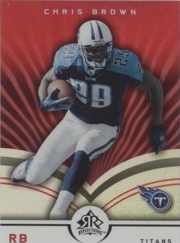 2005 Upper Deck Reflections Chris Brown #97