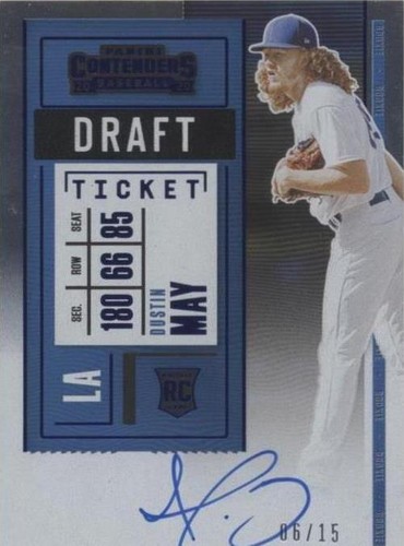 2020 Panini Contenders - Dustin May #115