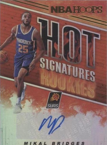 2018-19 Panini NBA Hoops - Mikal Bridges #HSR-MIK