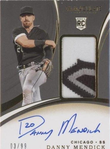 2020 Panini Immaculate Collection - Danny Mendick #121