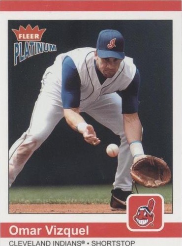 2004 Fleer Platinum - Omar Vizquel #69