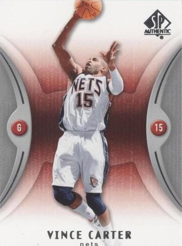 2006-07 SP Authentic - Vince Carter #52