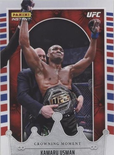 2022 Panini Instant UFC - Kamaru Usman #CM6
