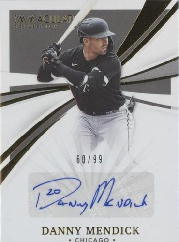 2021 Panini Immaculate Collection - Danny Mendick #IS-DM