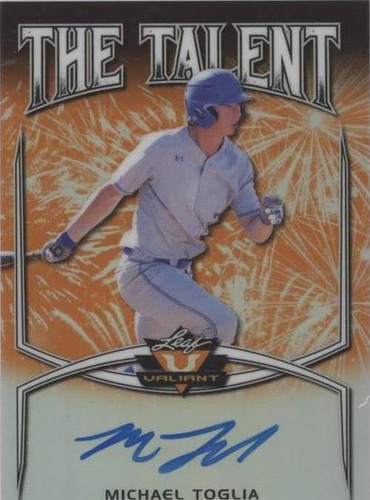 2019 Leaf Valiant - Michael Toglia #TT-MT2