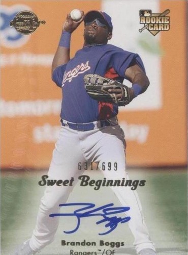 2008 Sweet Spot - Brandon Boggs #106