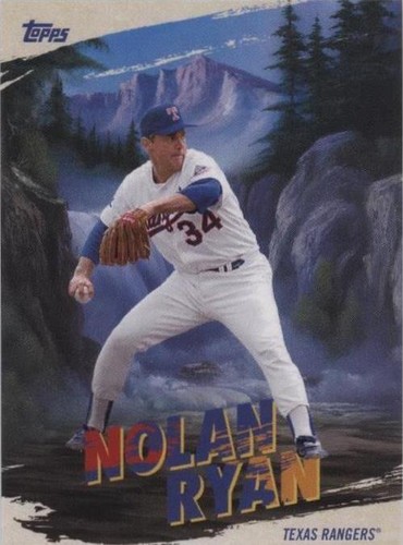 2023 Topps X Bob Ross The Joy of Baseball - Nolan Ryan #PC-1