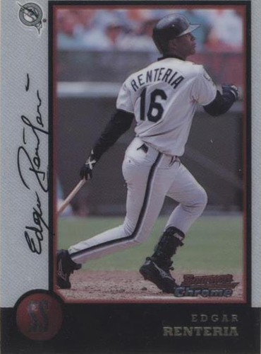 1998 Bowman Chrome - Edgar Renteria #25