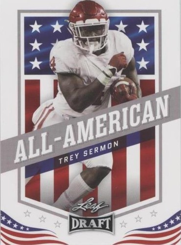 2021 Leaf Draft Trey Sermon #43