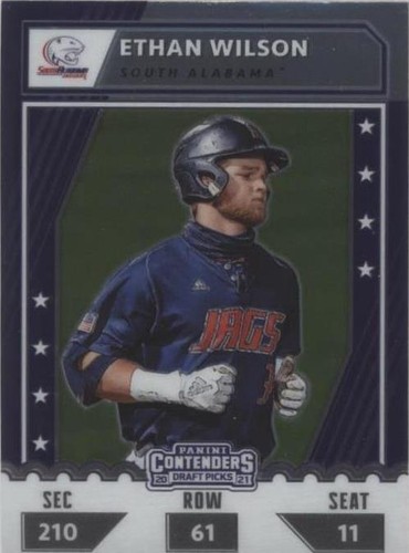 2021 Panini Elite Extra Edition - Ethan Wilson #CTO-EW