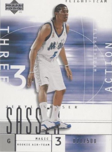 2001-02 Upper Deck Flight Team - Jeryl Sasser #96