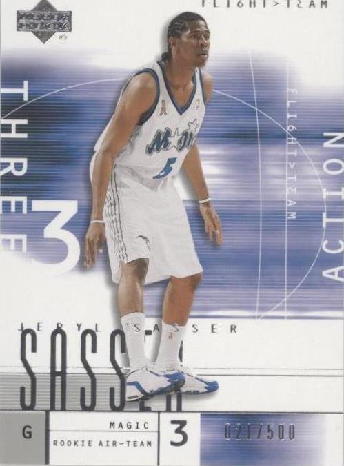 2001-02 Upper Deck Flight Team - Jeryl Sasser #96