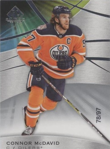 2019-20 Upper Deck SP Game Used - Connor McDavid #100