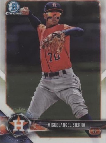 2018 Bowman - Miguelangel Sierra #BCP53