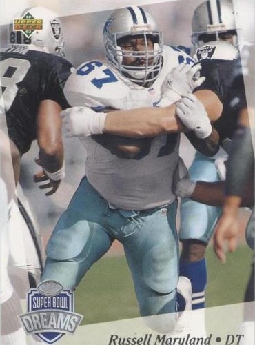 1993 Upper Deck NFL Experience Russell Maryland #45