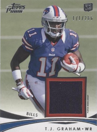 2012 Topps Prime T.J. Graham #PR-TG