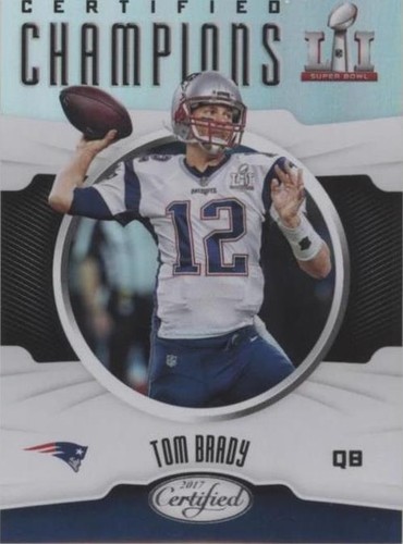 2017 Panini Certified Tom Brady #CC-TB