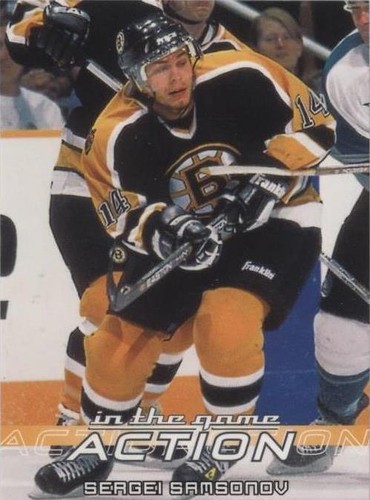 2003-04 In the Game Action - Sergei Samsonov #100
