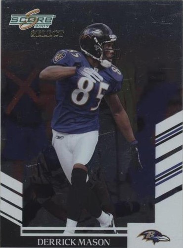 2007 Score Select Derrick Mason #178
