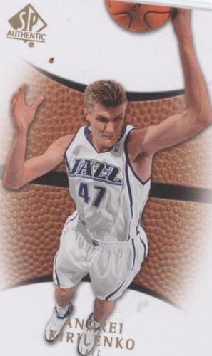 2007-08 SP Authentic - Andrei Kirilenko #80