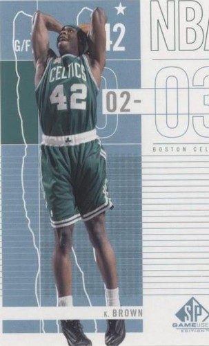 2002-03 SP Game Used Edition - Kedrick Brown #6