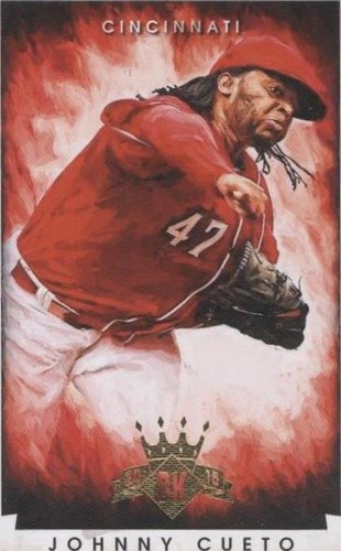 2015 Panini Diamond Kings - Johnny Cueto #75