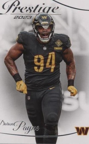 2023 Panini Prestige Daron Payne #294