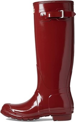 

Женские оригинальные высокие глянцевые резиновые сапоги HUNTER, Boot