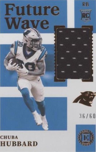 2021 Panini Encased Chuba Hubbard #FWM-CH