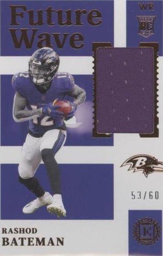 2021 Panini Encased Rashod Bateman #FWM-RB