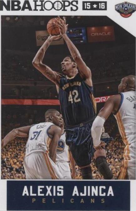 2015-16 Panini NBA Hoops - Alexis Ajinca #85