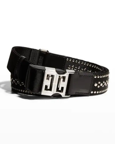 【関税&送料込】Givenchy Belt Givenchy Belt in Leather with Studs and Crystals | Saks