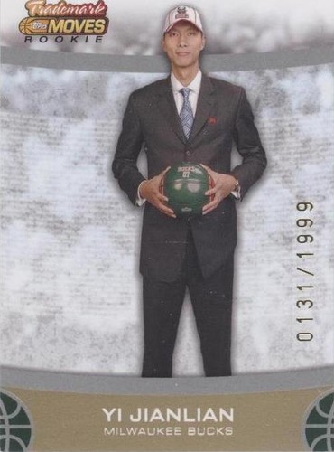 2007-08 Topps Trademark Moves - Yi Jianlian #51