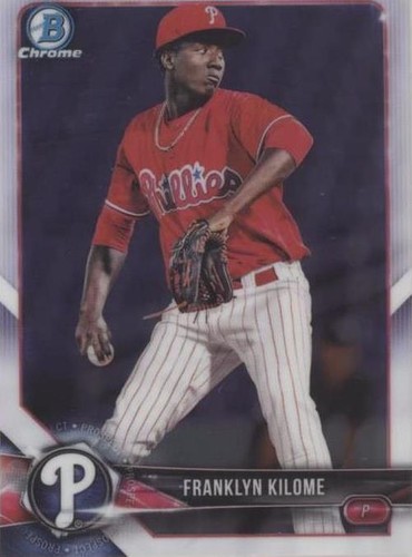 2018 Bowman - Franklyn Kilome #BCP84