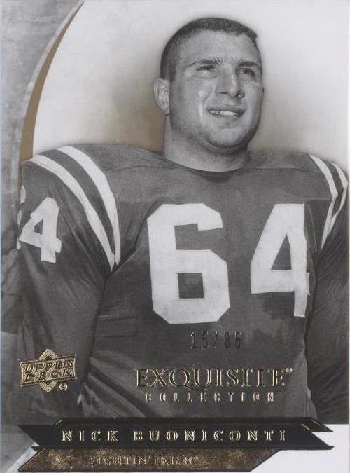 2012 Exquisite Collection Nick Buoniconti #8