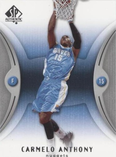 NBAカード　Carmelo Anthony auto /5 2003 SP AUTHENTIC BGS 9.5 GEM MINT AUTO 10 CARMELO ANTHONY