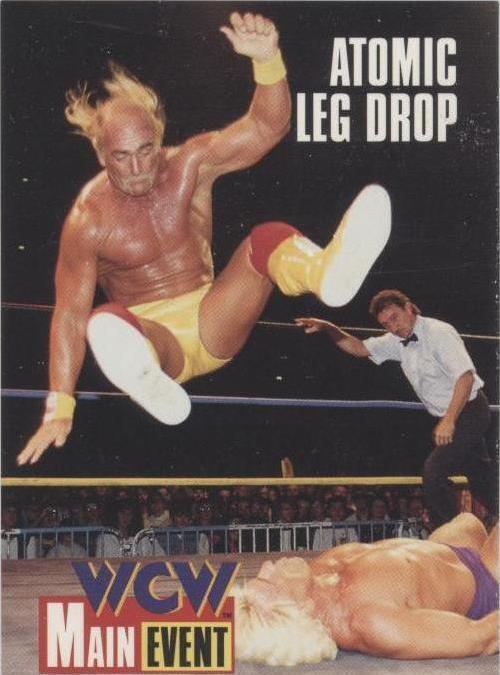 1995 CARDZ WCW Main Event - Hulk Hogan Ric Flair #56 for 1995 CARDZ WCW Main Event - Hulk Hogan Ric Flair #56 for