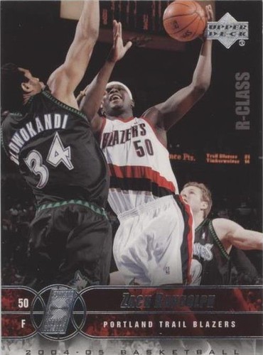 2004-05 Upper Deck R-Class - Zach Randolph #72