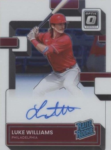 2022 Panini Donruss Optic - Luke Williams #RRS-LW
