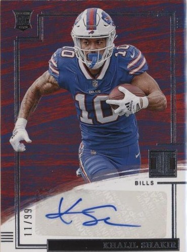 2022 Panini Impeccable Khalil Shakir #163