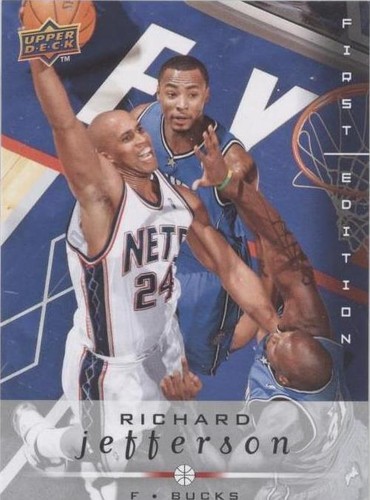 2008-09 Upper Deck First Edition - Richard Jefferson #117