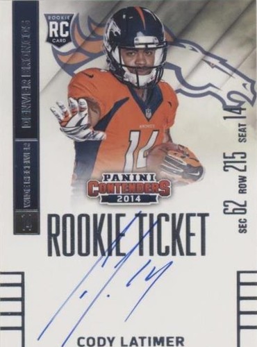 2014 Panini Contenders Cody Latimer #210