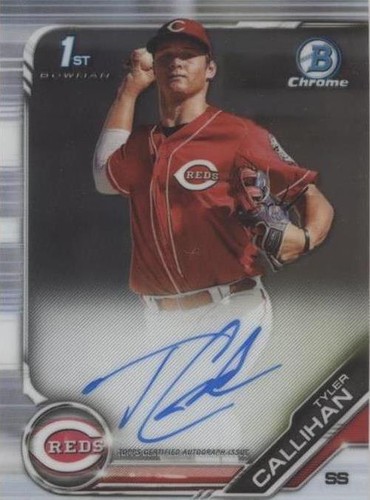 2019 Bowman Draft - Tyler Callihan #CDA-TC