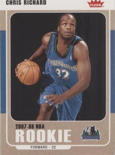 2007-08 Fleer - Chris Richard #235