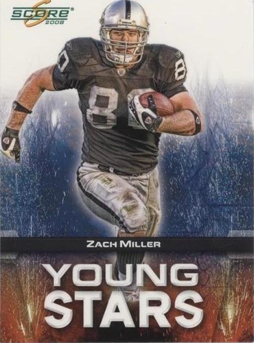 2008 Score Zach Miller #YS-25